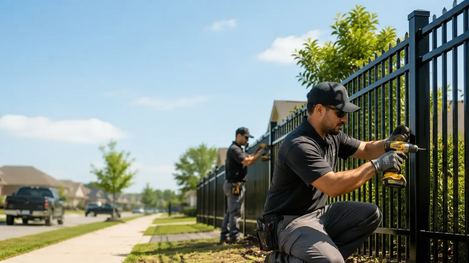Metal Fence Installation in West Warren, MA